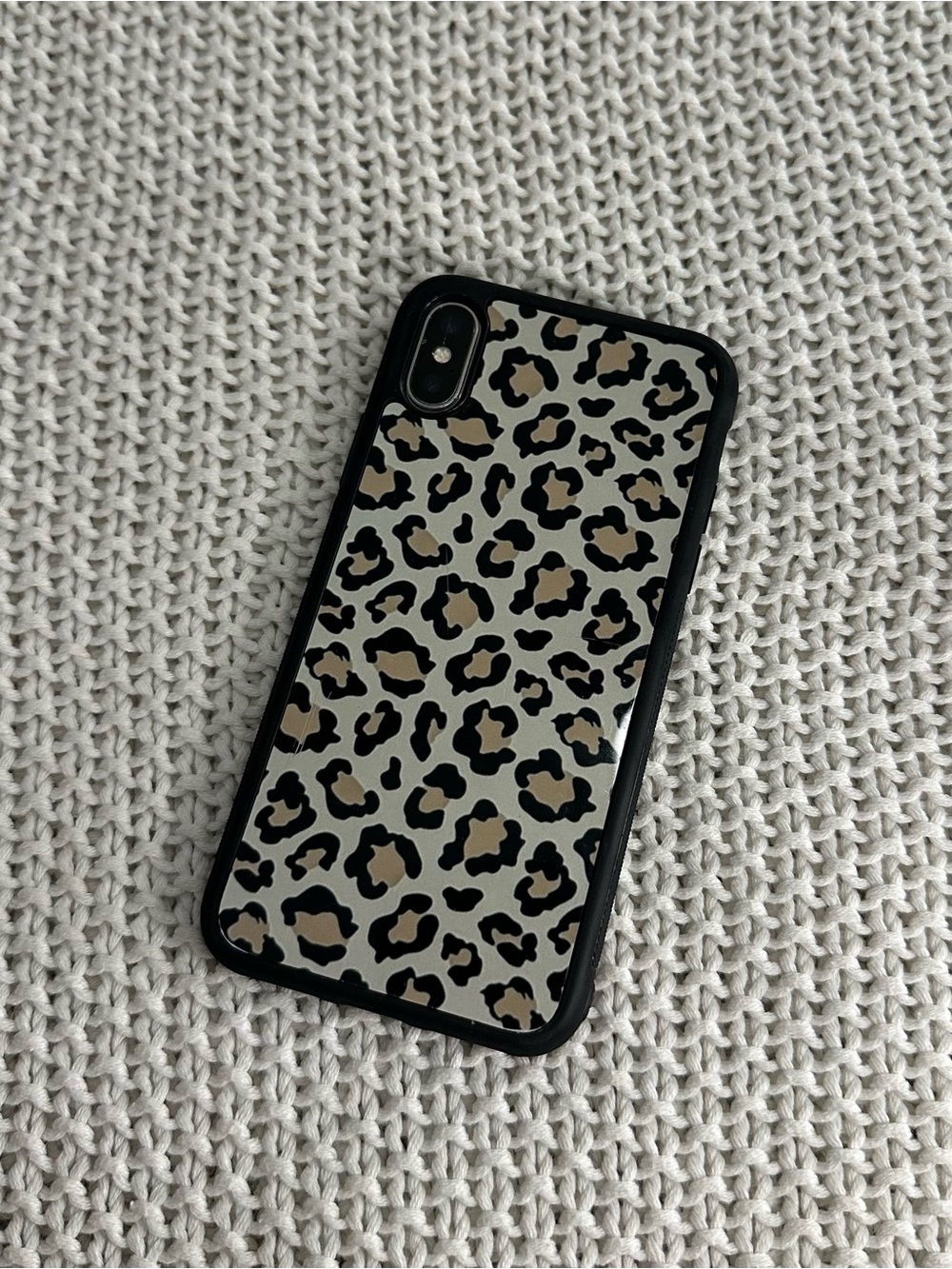 Leopard Print iPhone 10 case